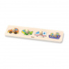 Viga Detské drevené puzzle s úchytmi Viga Transport