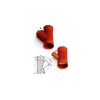 Elmo-Plast Odbočka na hladké potrubí UREA/KG DN 200/150/45° 05133