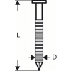 BOSCH Klinec - páskovaný, s okrúhlou hlavickou SN21RK 75RG 2,8 mm, 75 mm, pozinkované, ryhované