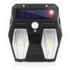 Interlook TG-TY13602 | LED solárne nástenné svietidlo | Dvojité svietidlo so súmrakovým a pohybovým senzorom | Vonkajšie solárne osvetlenie