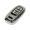TPU obal pre kľúč Audi, carbon silver