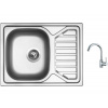 Set Sinks OKIO 650 V leštený + batéria Sinks MIX 35 chróm
