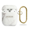 Guess Guess AirPods cover white Marble Collection PGU-4370-GUE-AIRPD