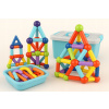 Magnetické kocky 3D 72PCS Box Plastové magnetické kocky 4D 72PCS
