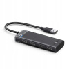 UGREEN ADAPTÉR HUB 1X USB-A NA 4X USB-A 3.0 5GB/S KÁBLOM 20CM 0,2M