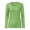 MALFINI Tričko Slim 139, dlouhý rukáv, dámské MAL-1393916 XL Zelená tráva