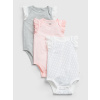 GAP Baby body Mix & Match, 3 ks Viacfarebná 6-12M Viacfarebná Viacfarebná