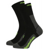Horsefeathers Cadence Long Black/Limeade 5-7