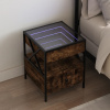 Nočný Stolík S Nekonečnými Led 40X40X51 Cm