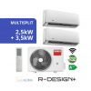 Multisplit VIVAX ACP-09CH25AERI + VIVAX ACP-12CH35AERI+ R32 – R Design, model 2025