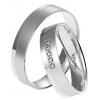 VIPgold Svadobné obrúčky 7468 - biele zlato Dámska / Pánska / Pár: iba dámska obrúčka, Kamene: Lab. diamant
