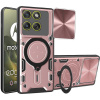 Techsuit - CamGuard Pro kryt s ochranou fotoaparátu pre Motorola Edge 70 – ružovo-zlatý