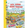 Auta, jeřáby, bagry, traktory - Velká kniha vozidel