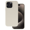 TopQ Zadný kryt Silicone Lite pre Motorola Moto G54 5G titanium