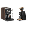 Biepi Sara PID, black/wood + Eureka Mignon Single Dose, Black & Oak