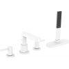 Hansgrohe Finoris vaňová/sprchová batéria na vaňu biela 76444700