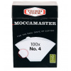 Papierové filtre Mocca Master - veľkosť 4
