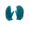 Dámske rukavice Goldbergh Hill Mittens Turchese