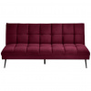 MID.YOU ROZKLADACIA POHOVKA, textil, bordová - Sedačky - 002577003807