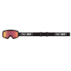 Okuliare IMX ENDURANCE RACE BLACK GLOSS/WHITE - SKLO IRIDIUM GOLD + CLEAR (2 náhradné sklá)