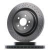 TATechnix Brzdový kotúč 345mm Mercedes GLE (W166) 450AMG4-M, AMG434-M, AMG634-M, AMG63S4-M - BREMBO