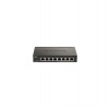 D-Link DGS-1100-08PV2 Smart Switch, 8x 1000Base-T 802.3at PoE, 64W PoE budget, Fanless (DGS-1100-08PV2/E)