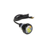 LED svetlo pre denné svietenie (eagle eye) 23mm, 12V, biela/oranžová