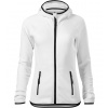 Malfini Direct Dámska fleece mikina s kapucňou 418 biela XS