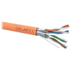 Solarix Kabel CAT6A STP LSOH B2ca-s1,d1,a1 500m/cívka SXKD-6A-STP-LSOH-B2ca