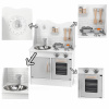 VIGA PolarB Drevená kuchyňa s doplnkami Eco Grey Viga 70 x 47,5 x 30 (cm) 3+