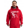Amstaff mikina s kapucňou Logo 2.0 Red/white Veľkosť: L, Farba: červená