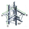 DT22-014 90 Degrees + Up/Down right