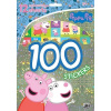 100 samolepiek s maľovankovými listami Prasiatko Peppa