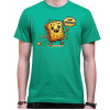 Fajntričko Tričko - Som chrumkavý/chrumkavá, Farba zelená, Strih/ Variant Pánsky/UNISEX