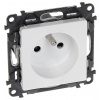 LEGRAND Zásuvka Valena Life 753180 1-násobná s clonkami biela