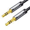 Ugreen audio kábel AUX mini jack 3,5 mm 1 m čierny (AV119)