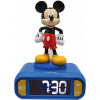 Budík Lexibook Budík s nočným 3D svetlom Myšiak Mickey (3380743101088)