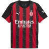 Puma AC Milan Home Shirt 2025 2026 Adults Red/Black S