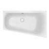 Hoesch Thasos rohová vaňa 175x110 cm pravostranné biela 3748.010