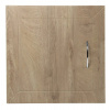 Aqualine Dvierka do stupačiek 60x60cm, dub Platin DS125