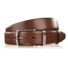 Brødrene Pánsky kožený opasok 90 cm | hnedá O-OPM11/BROWN90