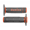 DOMINO gripy A020 (offroad) délka 118 mm, DOMINO (šedo-oranžové)