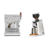 Ascaso Steel DUO PID PLUS, Inox&Wood + Eureka Mignon Zero 65 Speedy, CR white