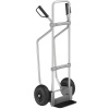Hliníková rudla na vrecia s lyžinou ,lopata š x h 280 x 140 mm, čierna EUROKRAFTpro