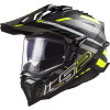 LS2 MX701 EXPLORER C EDGE GL.BLACK HV YELL-06 XS