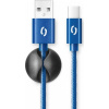 Aligator DATKP30 PREMIUM 2A, USB-C, modý