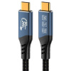 PremiumCord USB4™ Version2.0 80Gbps 16K@60Hz 240W Thunderbolt 3 a 4 kabel 1,5m ku4ca15