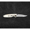 MCUSTA Classic Wave Corian Damascus 8,5 cm - japonský sklápací prežitkový nôž z damascenskej ocele