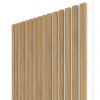 WALL CONCEPT akustický panel Dub Sacramento, biely filc + MDF, 2750x604x21 mm, 1,66 m2