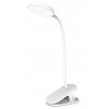 COLORWAY Colorway stolní LED lampa / CW-DL02B-B/ Integrovaná baterie / Klip/ Bílá